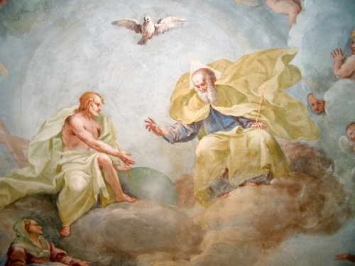Holy Trinity by Luca Rossetti da Orta