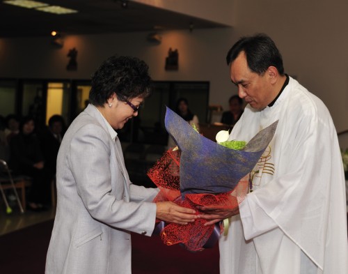 2010년 5월 9일 황선기 마티아 주임신부님 영명축일