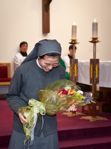 2011년 2월 20일 - 김 실베리아 수녀님 환영식